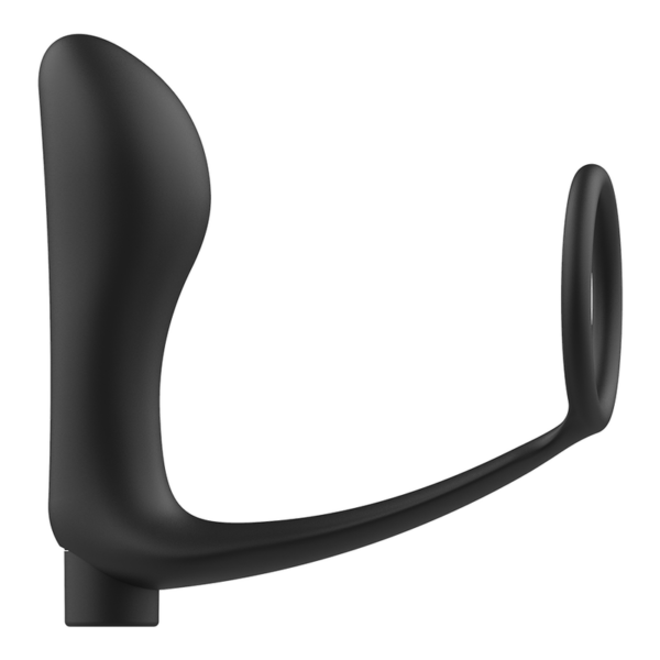 ADDICTED TOYS ANILLA PENE CON PLUG ANAL CONTROL REMOTO NEGRO RECARGABLE - Imagen 4