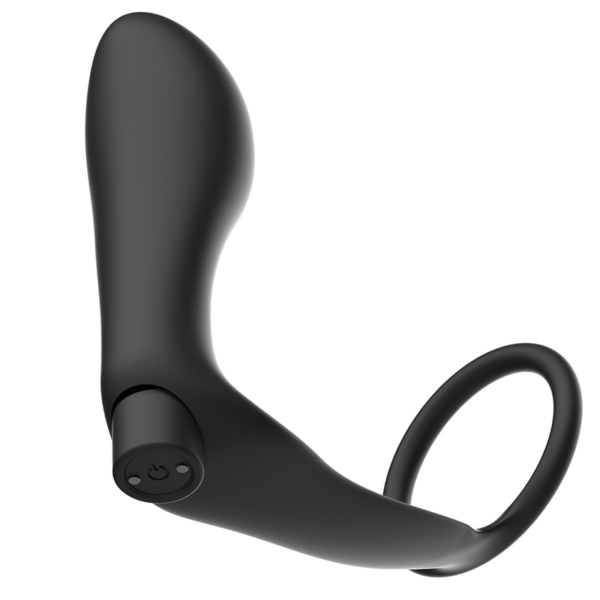 ADDICTED TOYS ANILLA PENE CON PLUG ANAL CONTROL REMOTO NEGRO RECARGABLE - Imagen 5