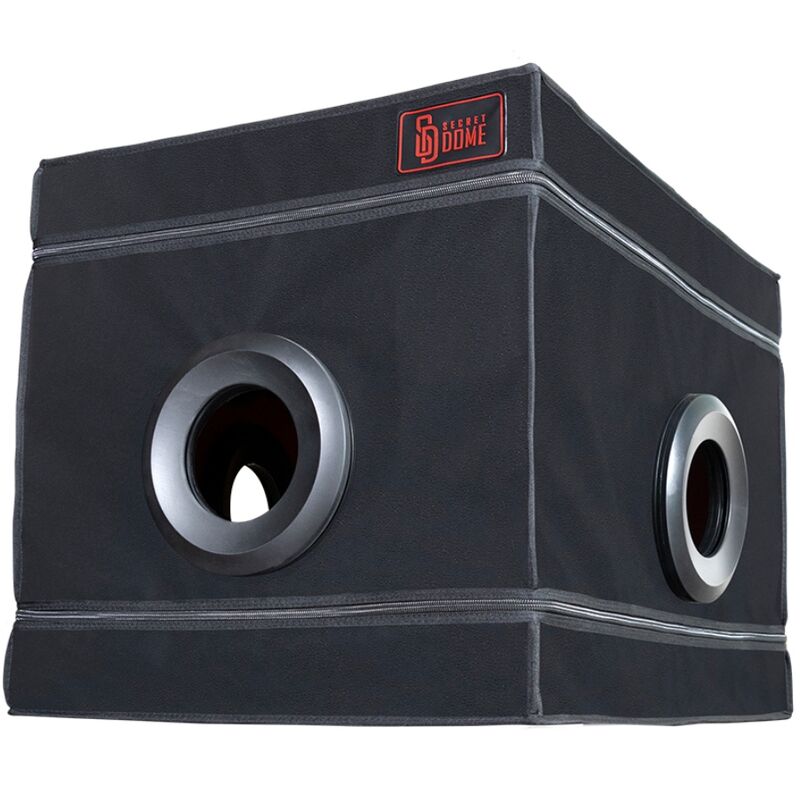 SECRET DOME - KINK CLUB LA NICHE CABINA NEGRO ROJO - Imagen 3