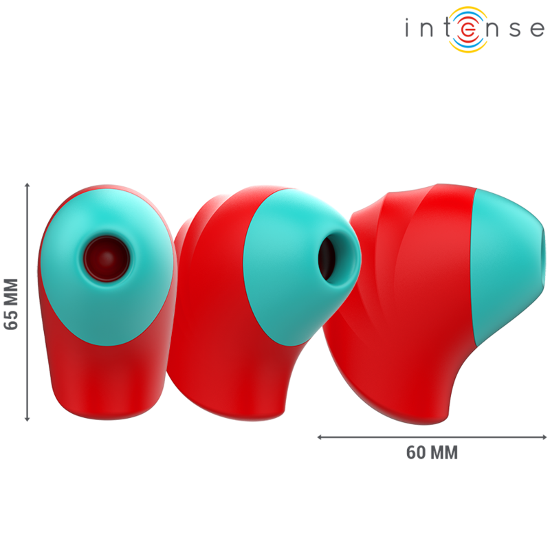 INTENSE - DONNIE ESTIMULADOR CLÍTORIS ROJO/VERDE - Imagen 4