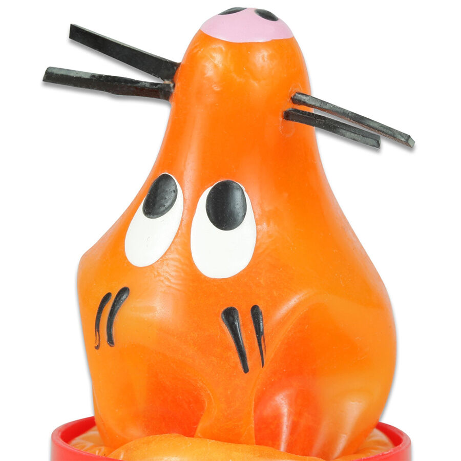 CONDOMERIE - PRESERVATIVO DECORATIVO PINTADO A MANO ZORRO PEGADO - Imagen 3