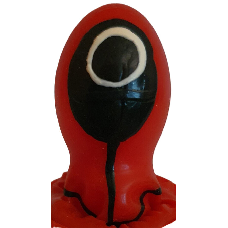 CONDOMERIE - PRESERVATIVO DECORATIVO PINTADO A MANO CÍRCULO - Imagen 2