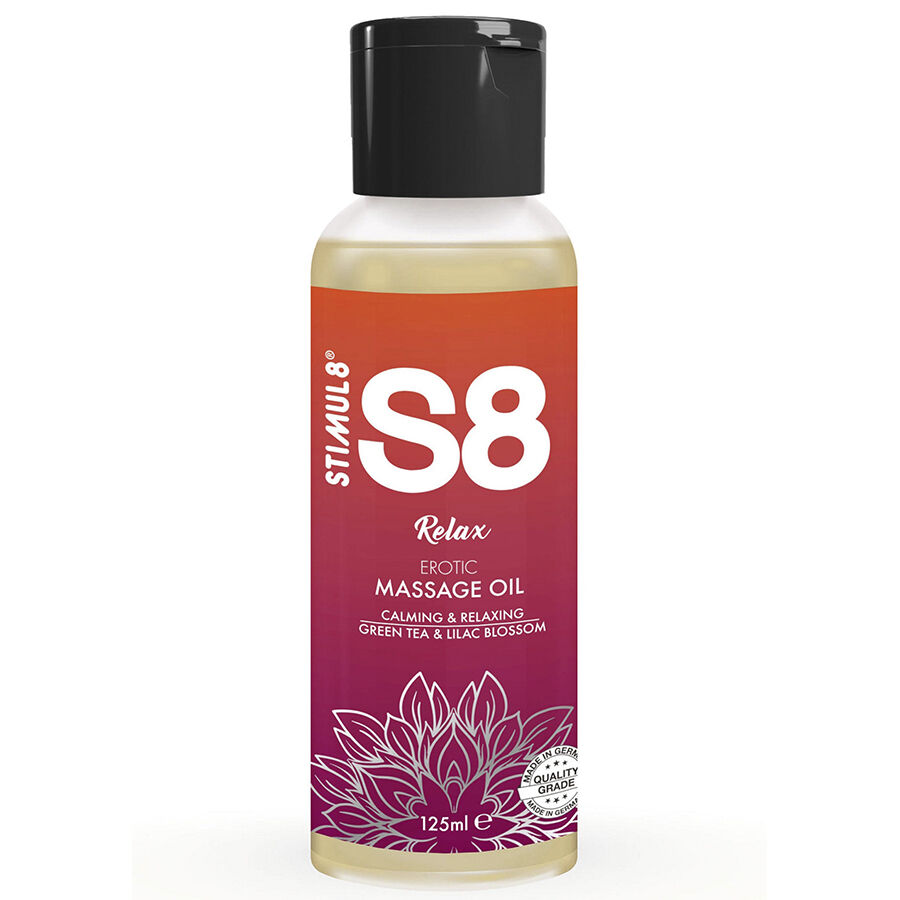STIMUL8 - S8 RELAX ACEITE DE MASAJE TÉ VERDE 125 ML