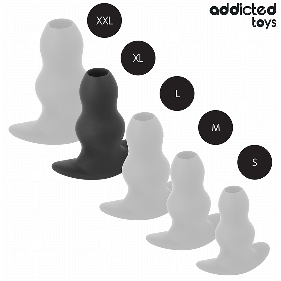 ADDICTED TOYS - PLUG ANAL HUECO SILICONA TALLA XL 13,9 CM - Imagen 5