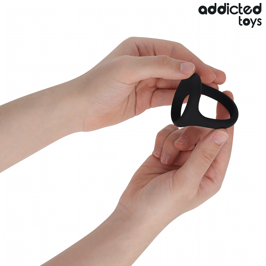 ADDICTED TOYS - ANILLO TRIPLE GRUESO PARA EL PENE - Imagen 2