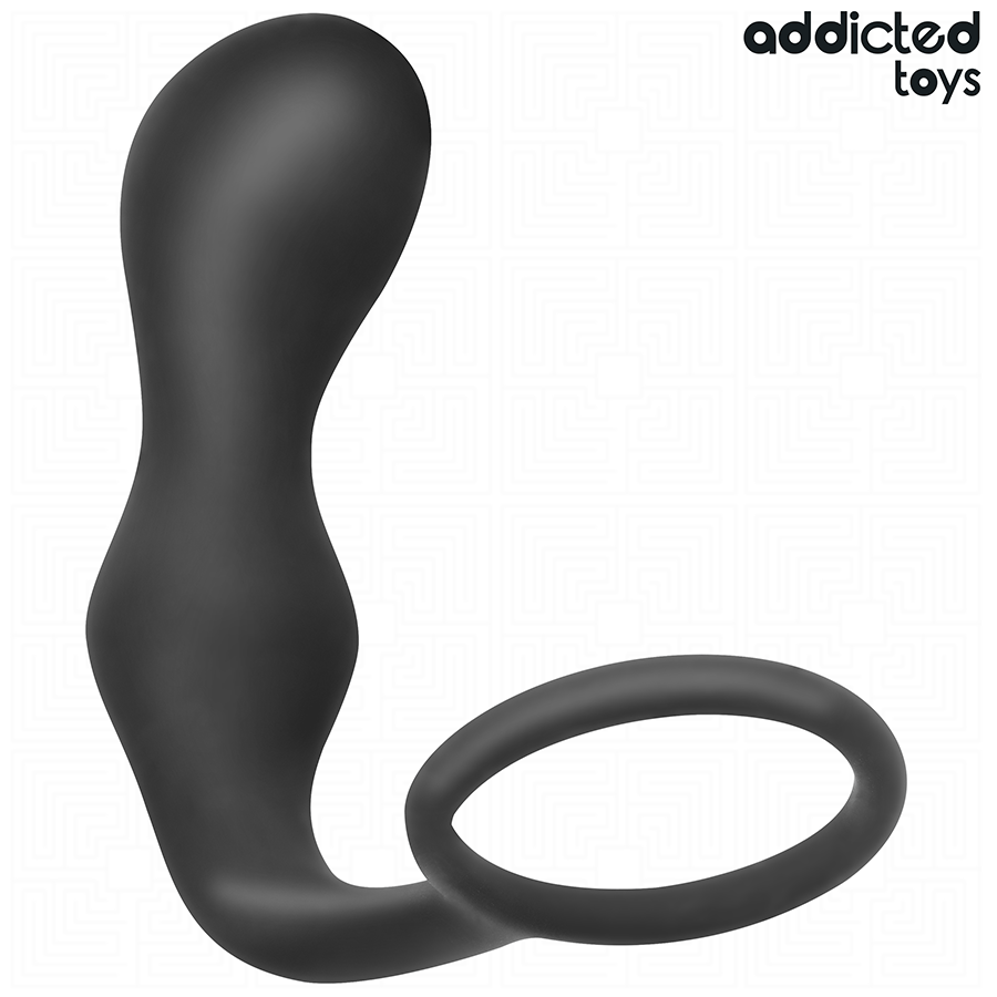ADDICTED TOYS - PLUG ANAL CON ANILLO SILICONA MODELO 3 - Imagen 2