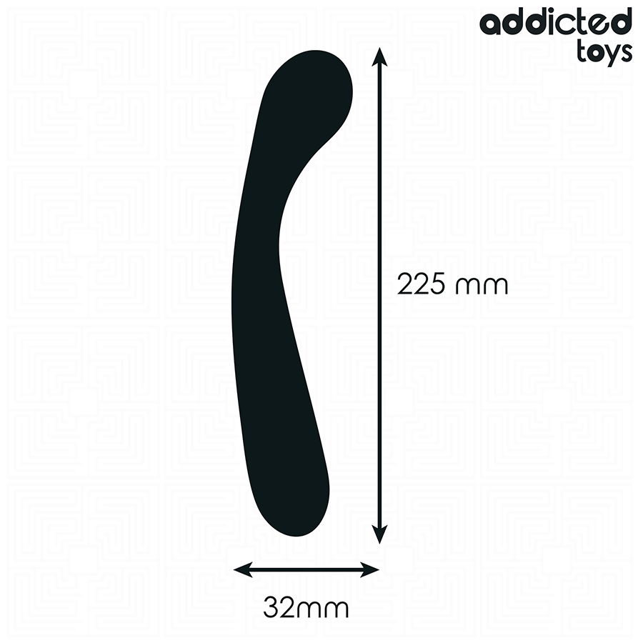 ADDICTED TOYS - MASAJEADOR ANAL DOBLE SILICONA 22,5 CM - Imagen 4