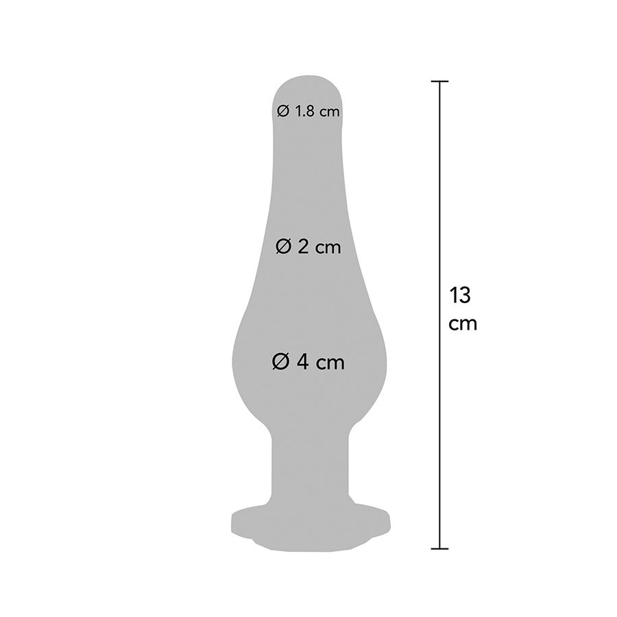 TOYJOY - ANAL PLAY DIAMANTE BUM BIJOU PLUG ANAL GRANDE - Imagen 4