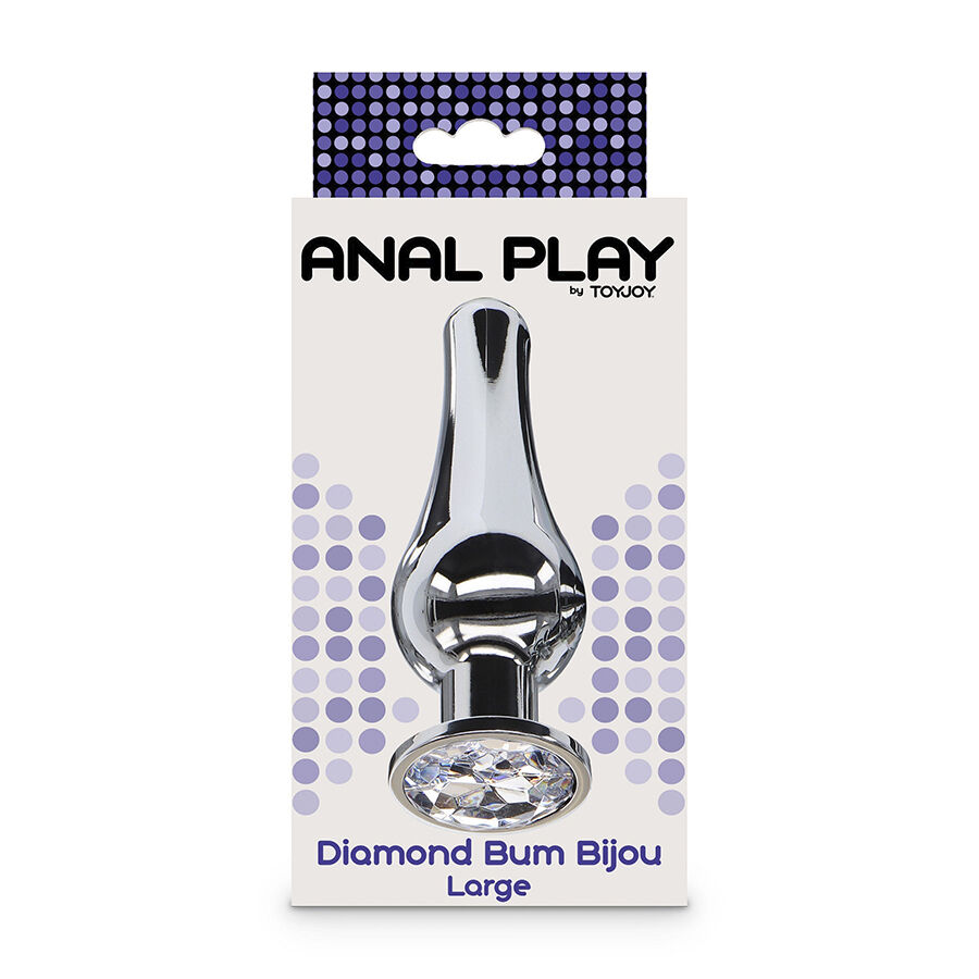 TOYJOY - ANAL PLAY DIAMANTE BUM BIJOU PLUG ANAL GRANDE - Imagen 5