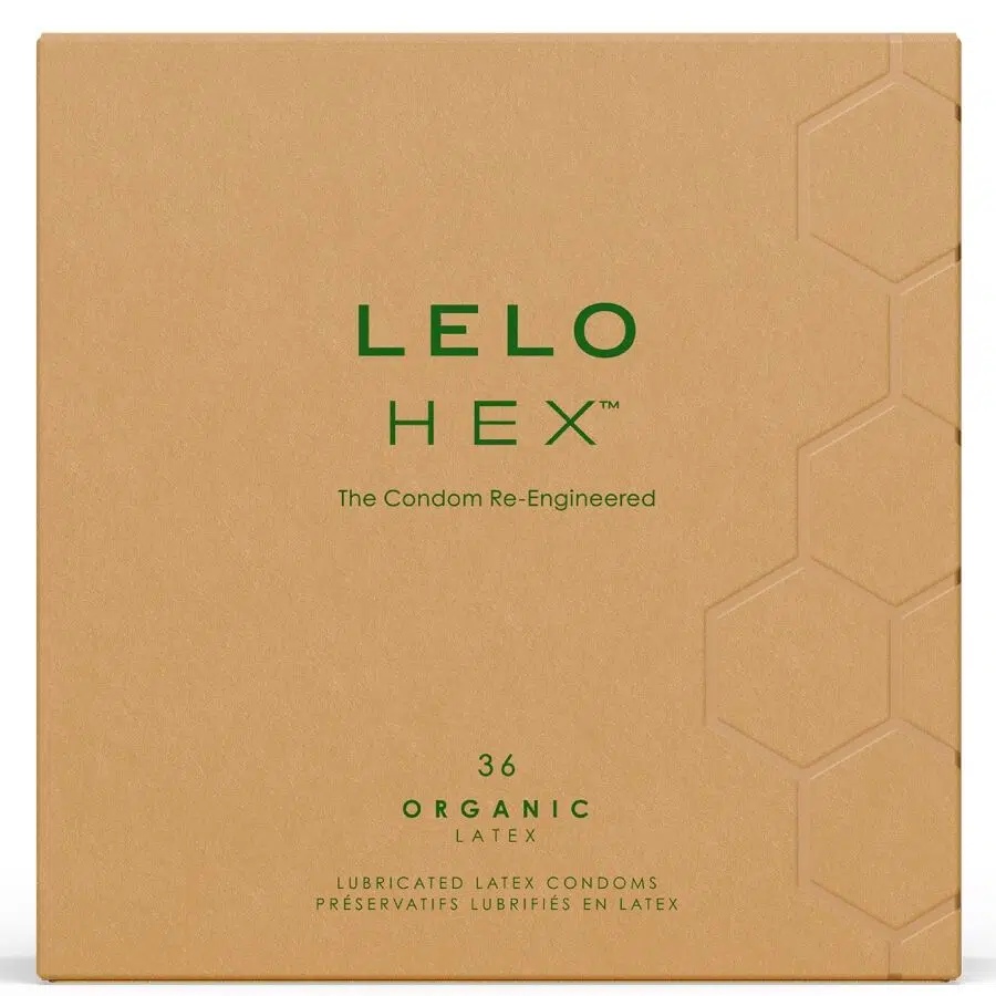 LELO - HEX ORGANIC PRESERVATIVO CAJA 36 UDS