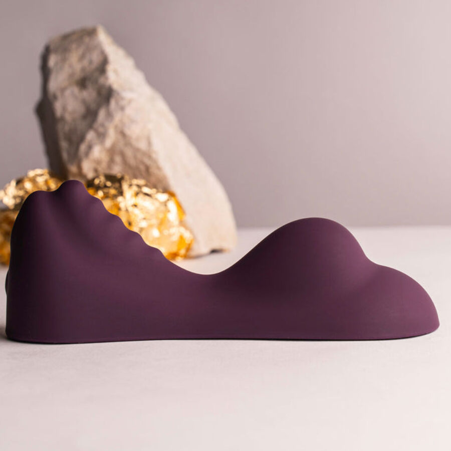ROCKS- OFF - RUBY GLOW VIBRADOR SIT-ON MORADO - Imagen 4