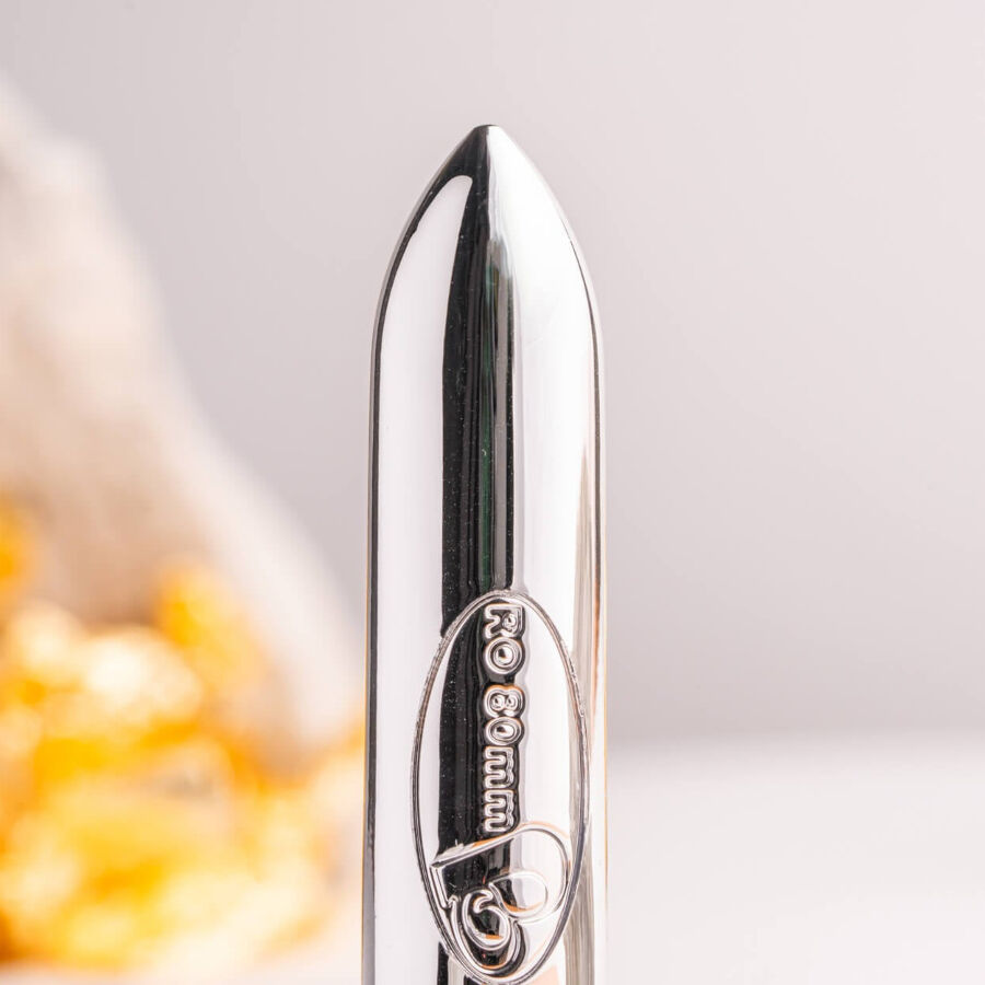 ROCKS- OFF - RO-80 CHROME BALA VIBRADORA PLATEADO - Imagen 2