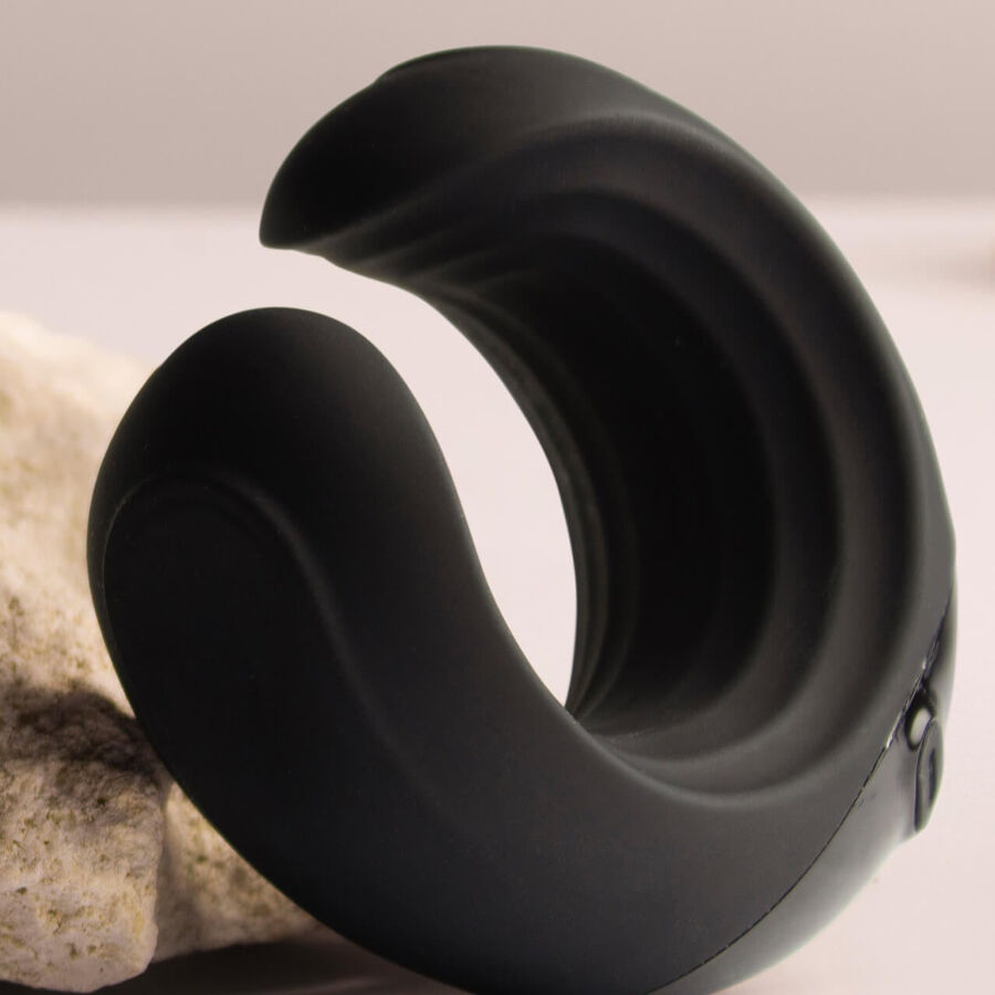 ROCKS- OFF - ECHO MASTURBADOR VIBRADOR NEGRO - Imagen 4