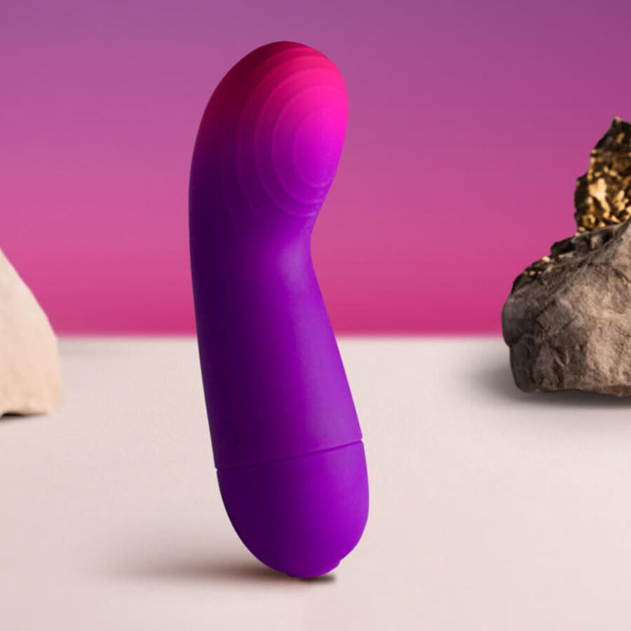 ROCKS- OFF - GLOW GIRL VIBE VIBRADOR G-SPOT DISCRETO MORADO - Imagen 2