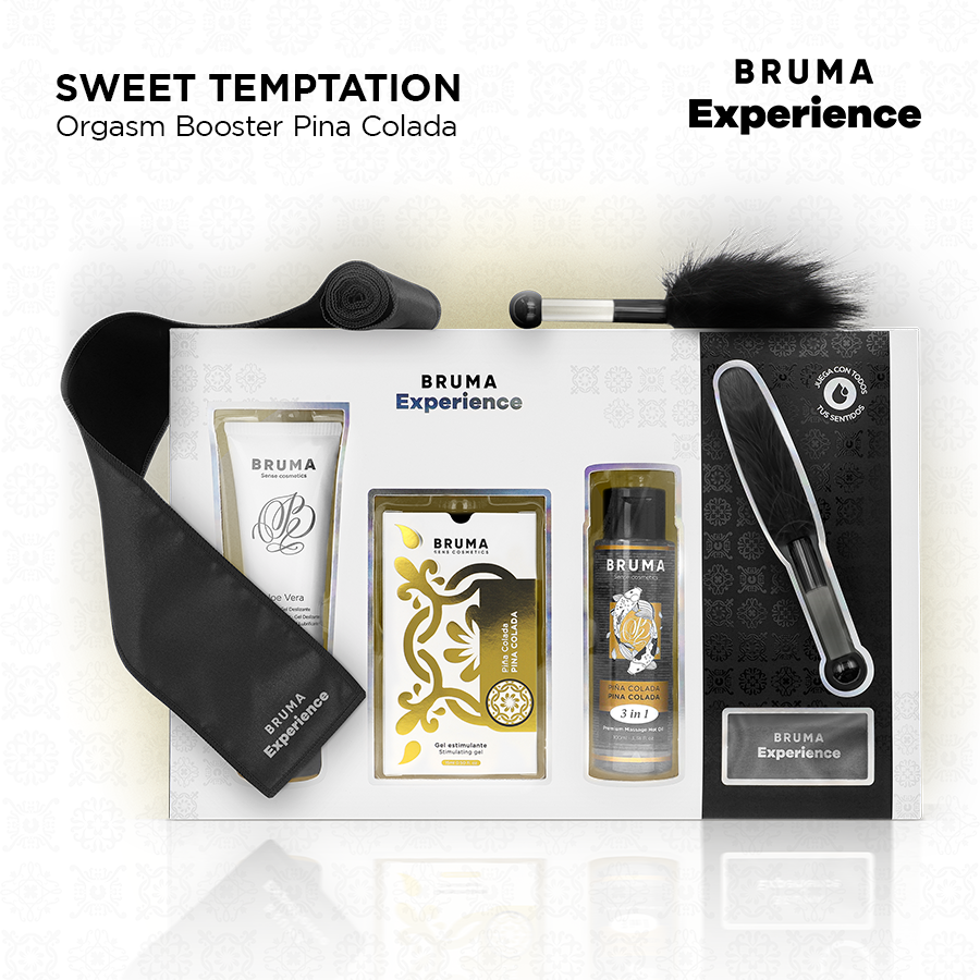 BRUMA XPERIENCE - PACK TENTACIÓN DULCE PIÑA COLADA CON POTENCIADOR DE ORGASMOS - Imagen 2