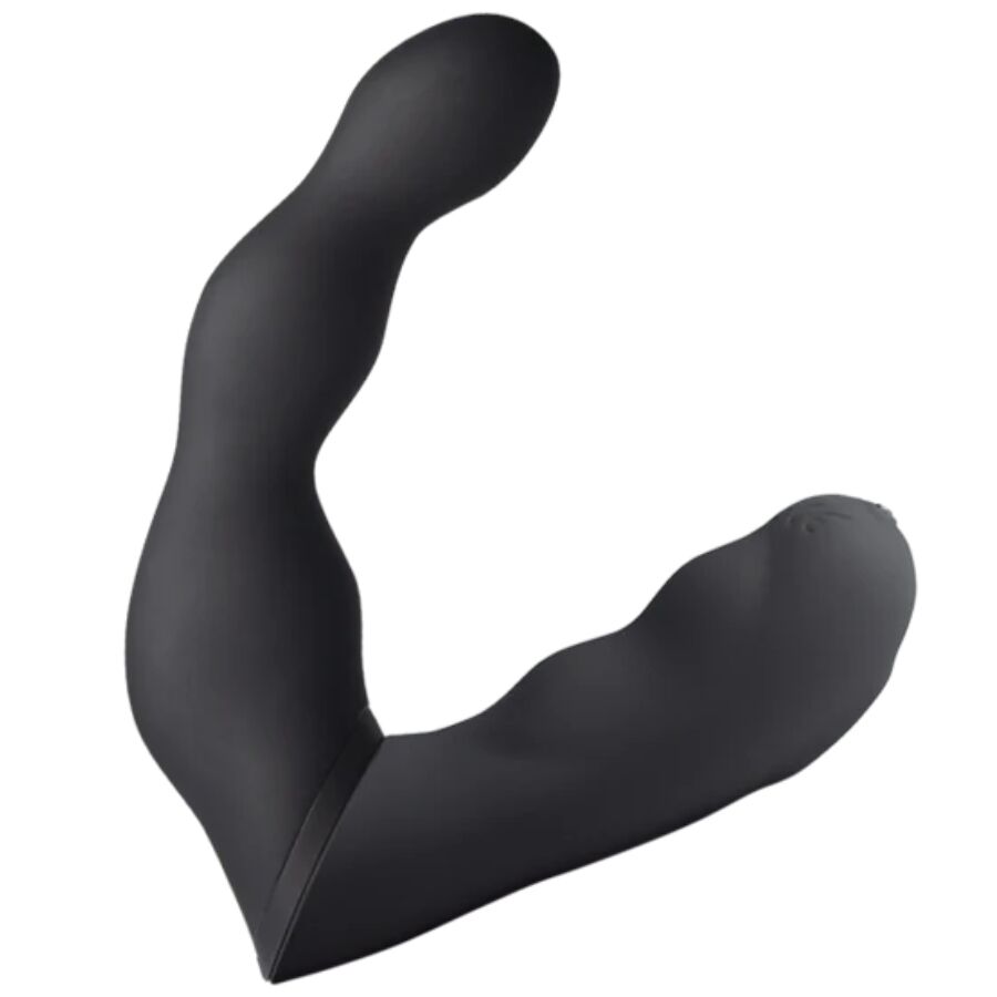 ROCKS- OFF - ADAPT VIBRADOR PROSTÁTICO Y ANAL NEGRO - Imagen 2