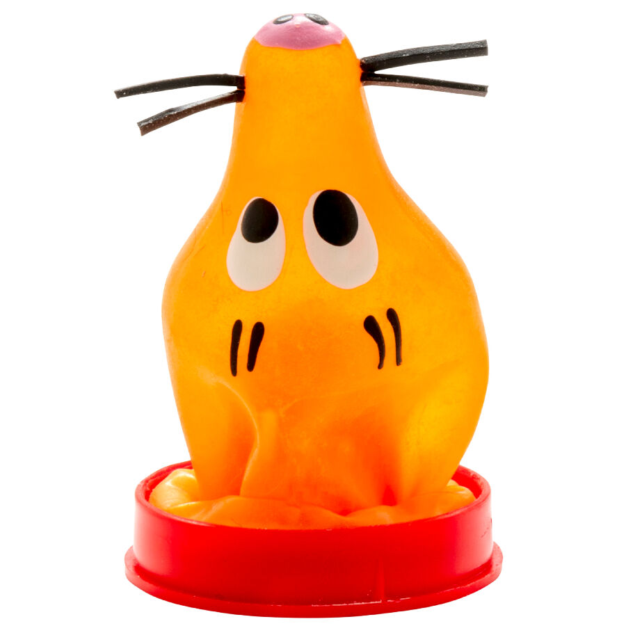 CONDOMERIE - PRESERVATIVO DECORATIVO PINTADO A MANO ZORRO PEGADO - Imagen 2