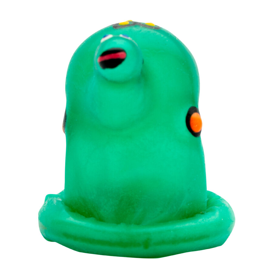 CONDOMERIE - PRESERVATIVO DECORATIVO PINTADO A MANO TORTUGA - Imagen 5