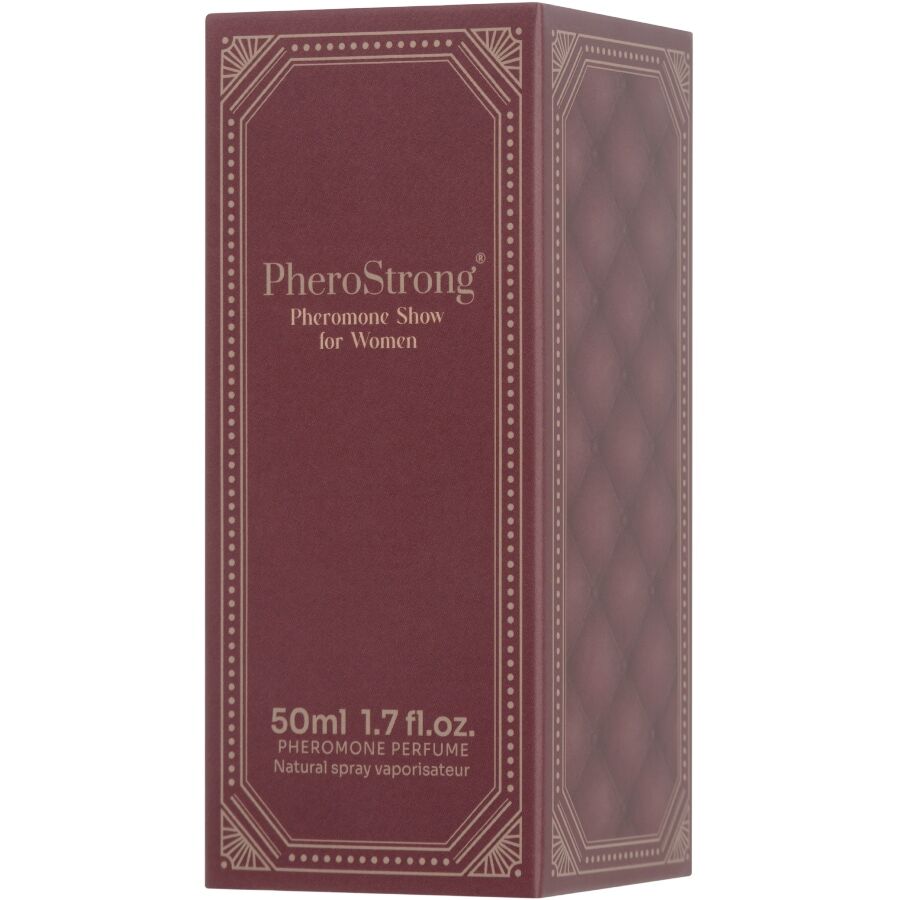 PHEROSTRONG - PERFUME CON FEROMONAS SHOW PARA MUJER 50 ML - Imagen 3