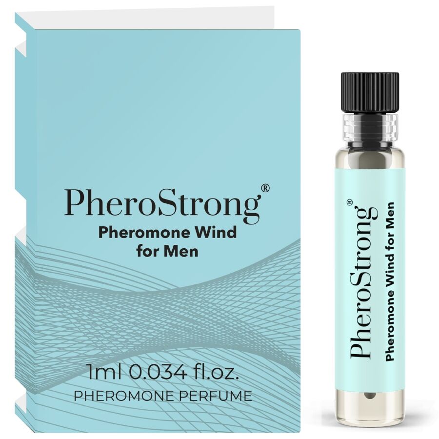 PHEROSTRONG - PERFUME CON FEROMONAS WIND PARA HOMBRE 1 ML
