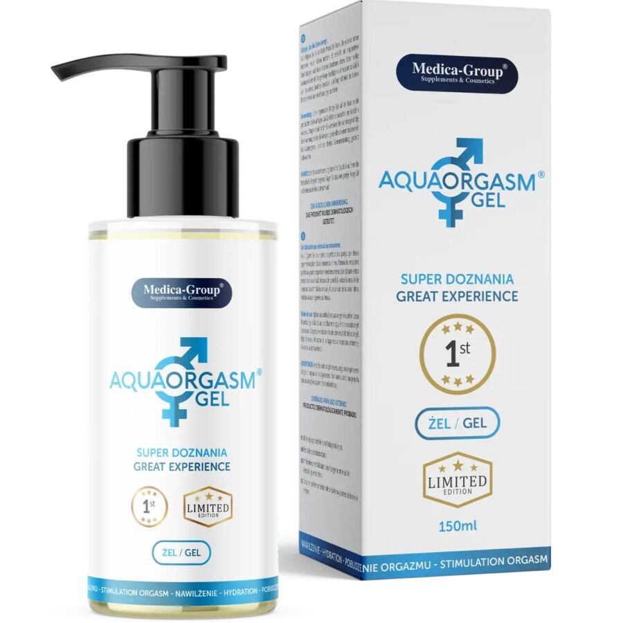 MEDICA GROUP - AQUA ORGASM GEL ÍNTIMO 150 ML - Imagen 3