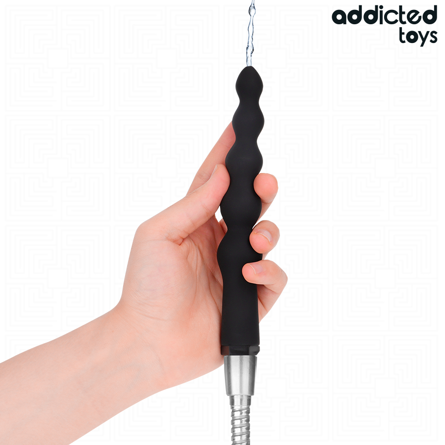 ADDICTED TOYS - LIMPIADOR ANAL CON ADAPTADOR UNIVERSAL MODELO 5 - Imagen 3
