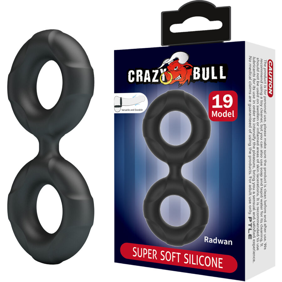 CRAZY BULL - RADWAN ANILLO DOBLE SILICONA MODELO 19