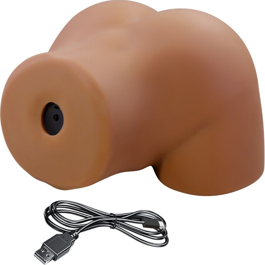 CRAZY BULL - GERIANN TRASERO FEMENINO REALISTA VIBRADOR SUCCIONADOR CON SONIDO 5.5 KG - Imagen 5