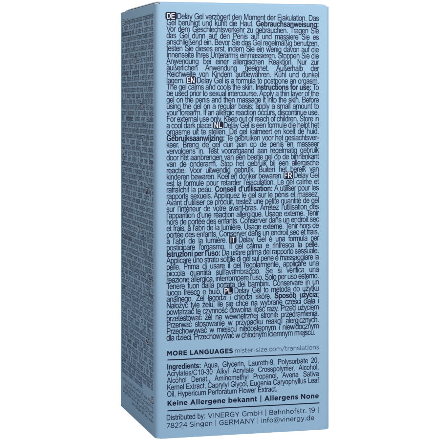 MISTER SIZE - GEL RETARDANTE 50 ML - Imagen 4