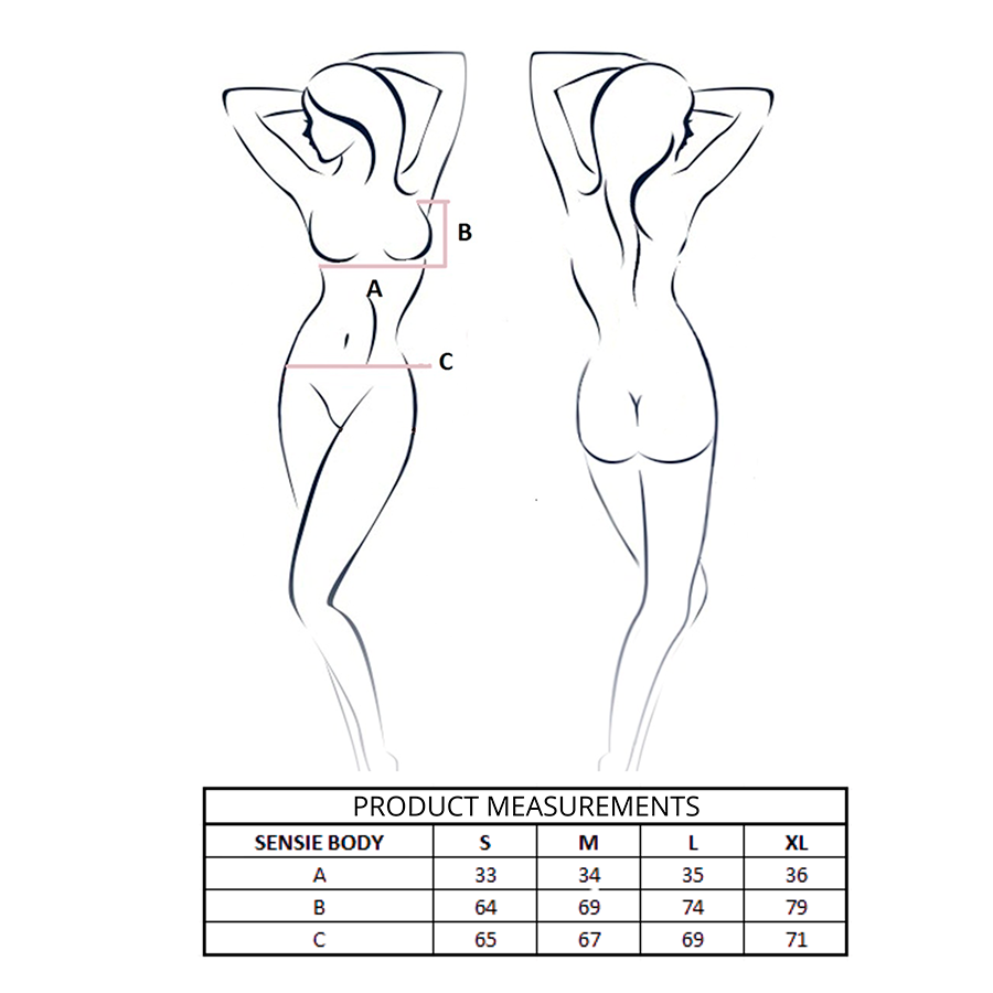 PASSION - SENSIE BODY AZUL MARINO L/XL - Imagen 4