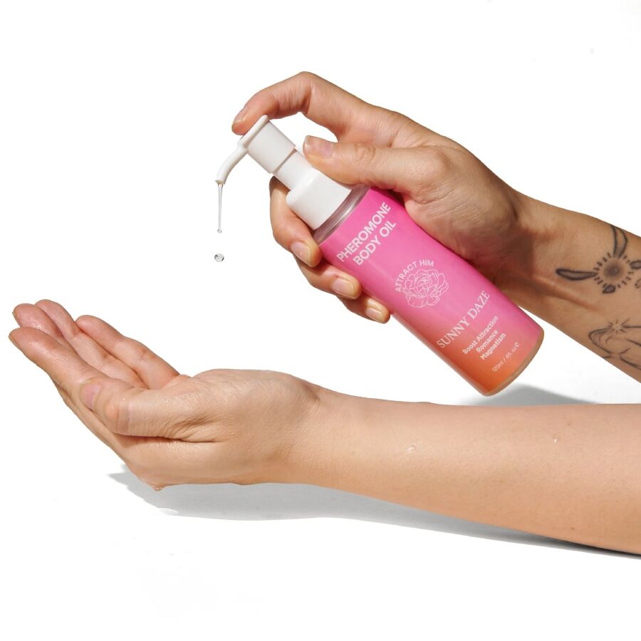 EYE OF LOVE - BLOOM ACEITE CORPORAL CON FEROMONAS SUNNY DAZE 120 ML - Imagen 2