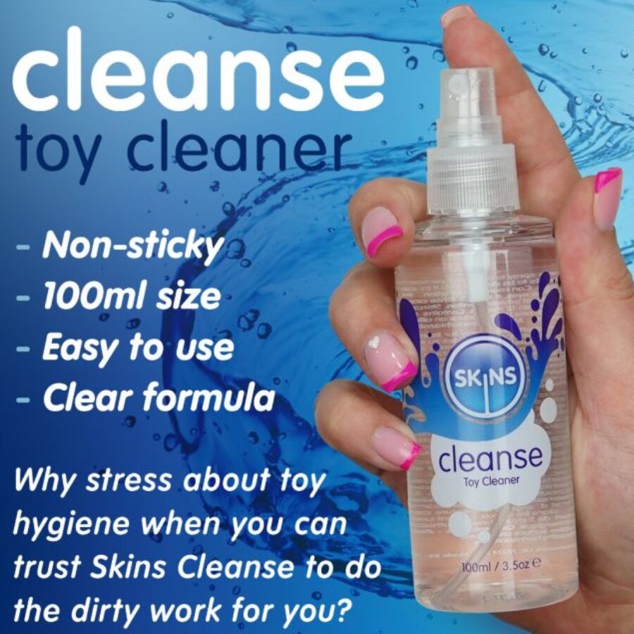 SKINS - CLEANSE LIMPIADOR DE JUGUETES 100 ML - Imagen 2